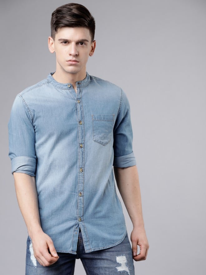 Casual shirts clearance with blue jeans