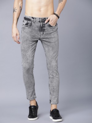 Grey Tapered Fit Jeans