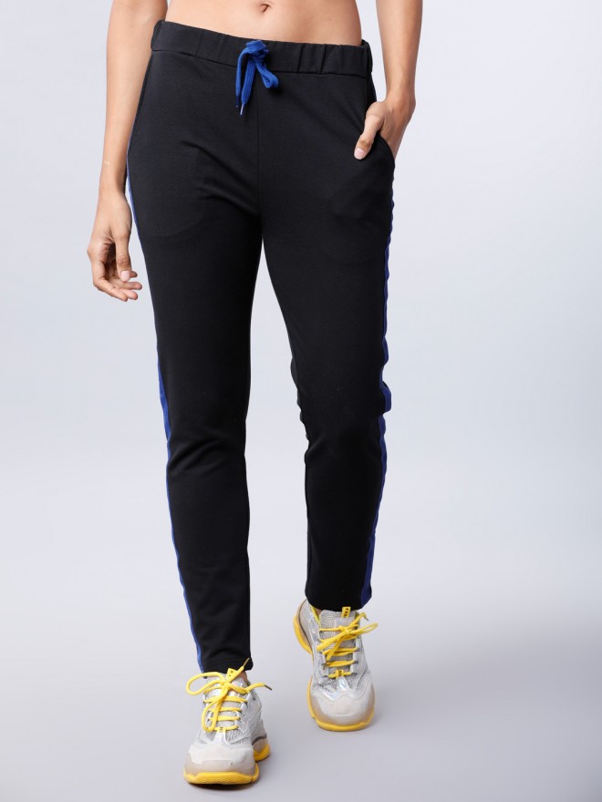 Buy Tokyo Talkies Black Casual Track Pant for Women Online at Rs