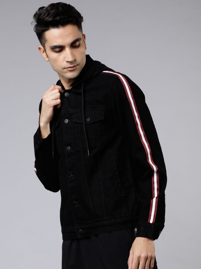 highlander black denim jacket