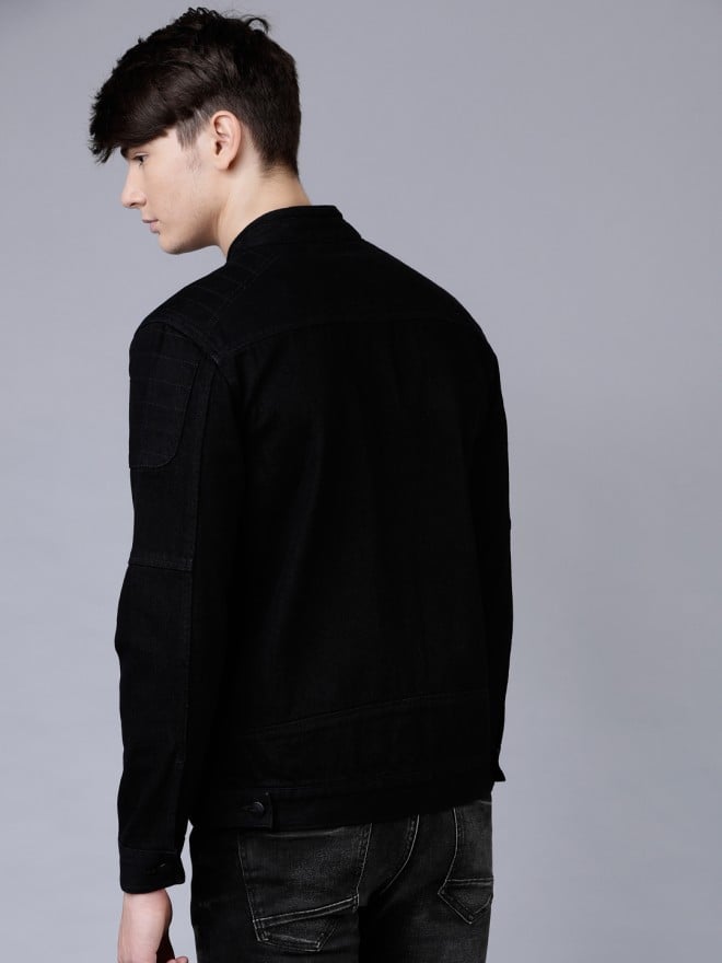 highlander black denim jacket