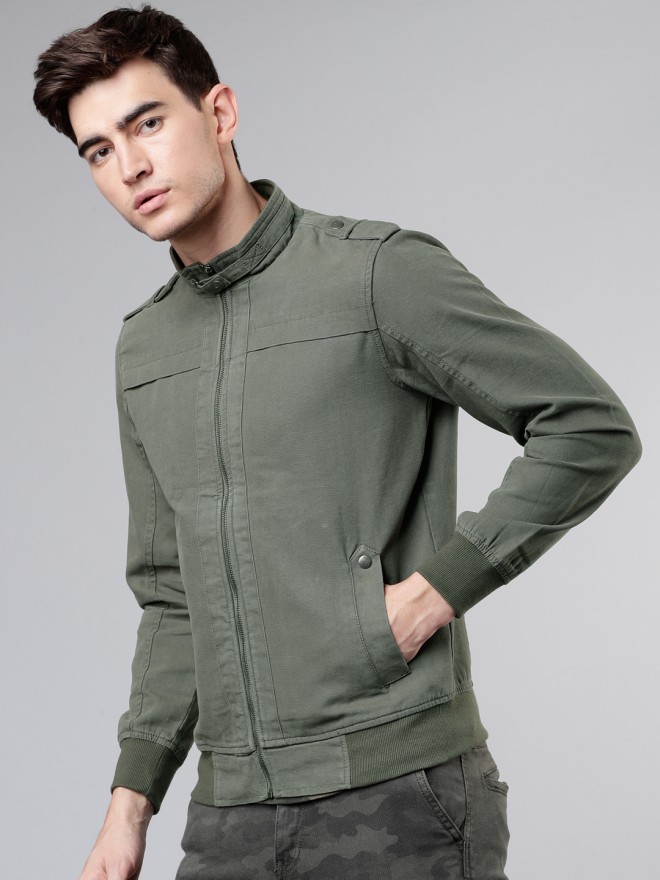 Buy Highlander Light Olive Tailored Jacket for Men Online at Rs.1427 ...
