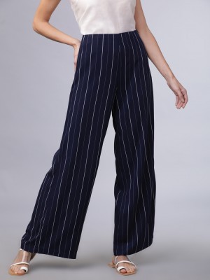 Striped Regular Fit Trousers