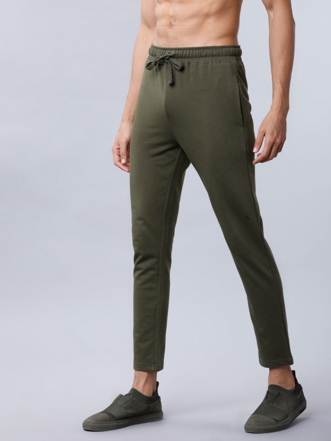 Buy Highlander Olive Slim Fit Track Pants for Men Online at Rs.599 - Ketch