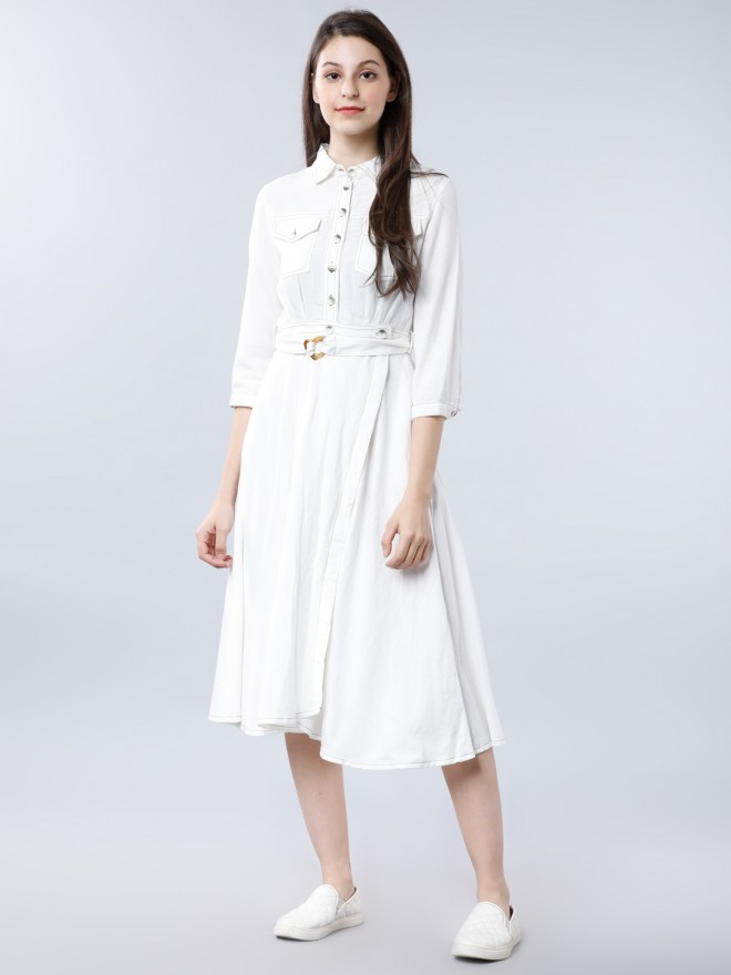 Buy Tokyo Talkies Utility Shirt Dress ...