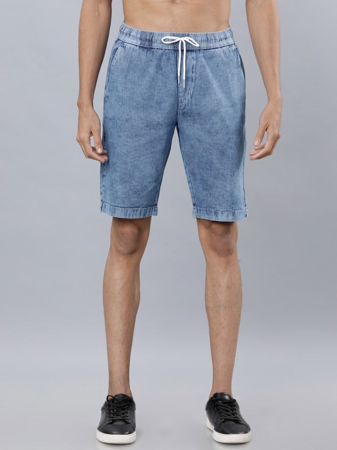 Light blue clearance jean shorts mens