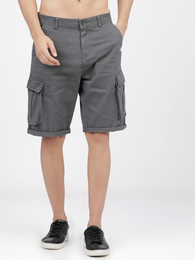 Buy Highlander Grey Cargo Shorts for Men Online at Rs.689 - Ketch