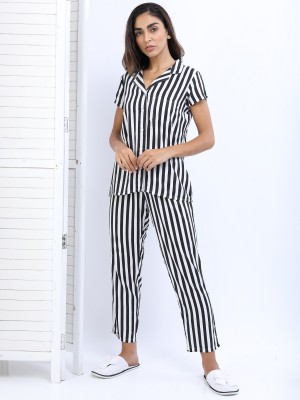 Striped Night suits