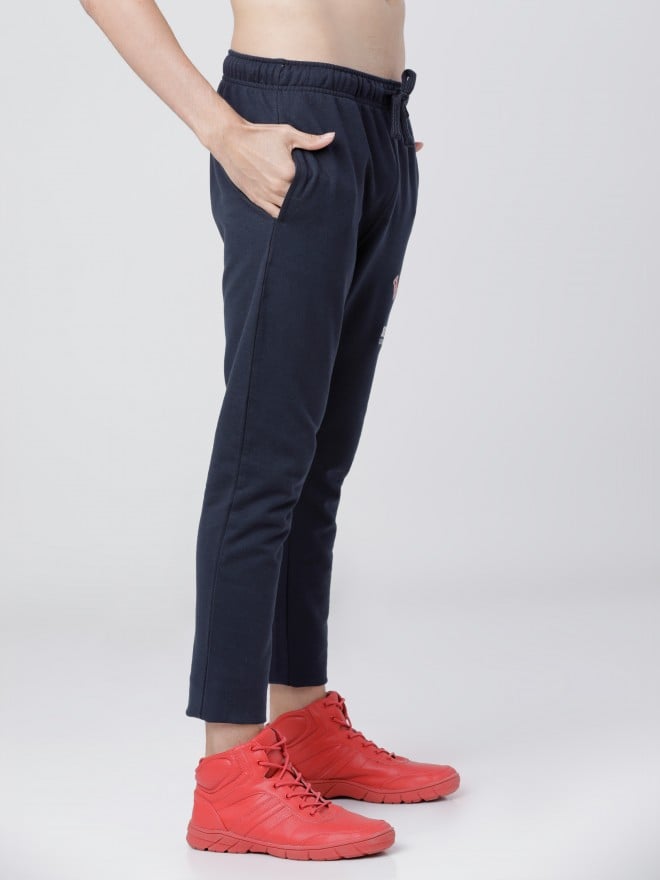 Buy Highlander Navy Blue Slim Fit Track Pants for Men Online at Rs