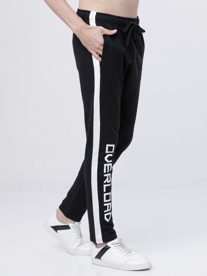 Buy Highlander Black Slim Fit Track Pants for Men Online at Rs.439