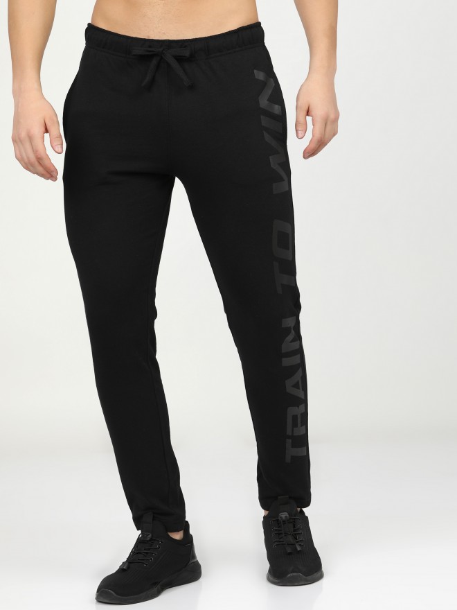 Men's Stretchable Jogger Track Pants - Black – American Crew Store-thephaco.com.vn