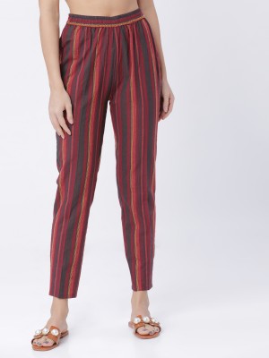 Striped Regular Fit Trousers