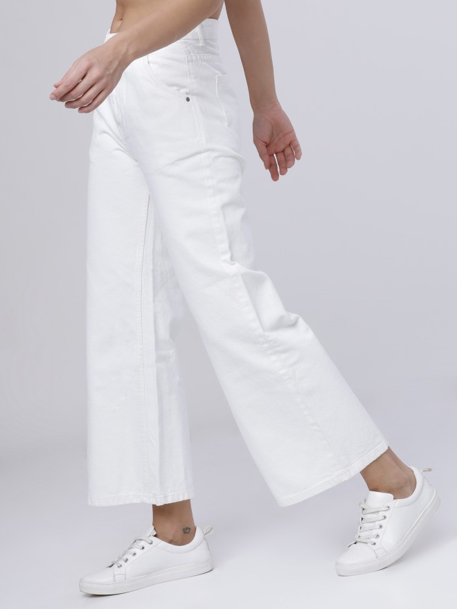 Discover 190+ high waisted white jeans