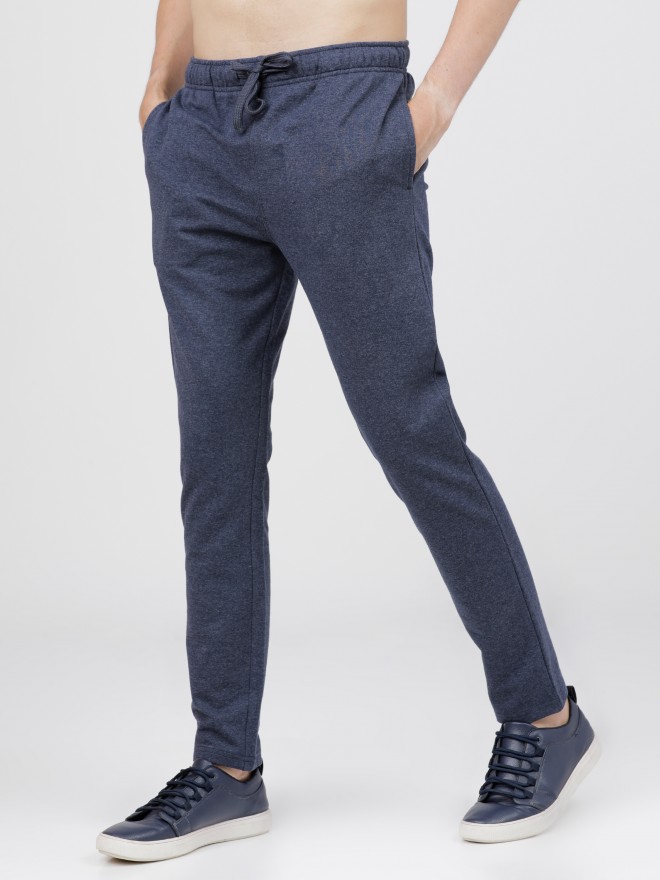 Buy Highlander Navy Slim Fit Track Pants for Men Online at Rs.459 - Ketch