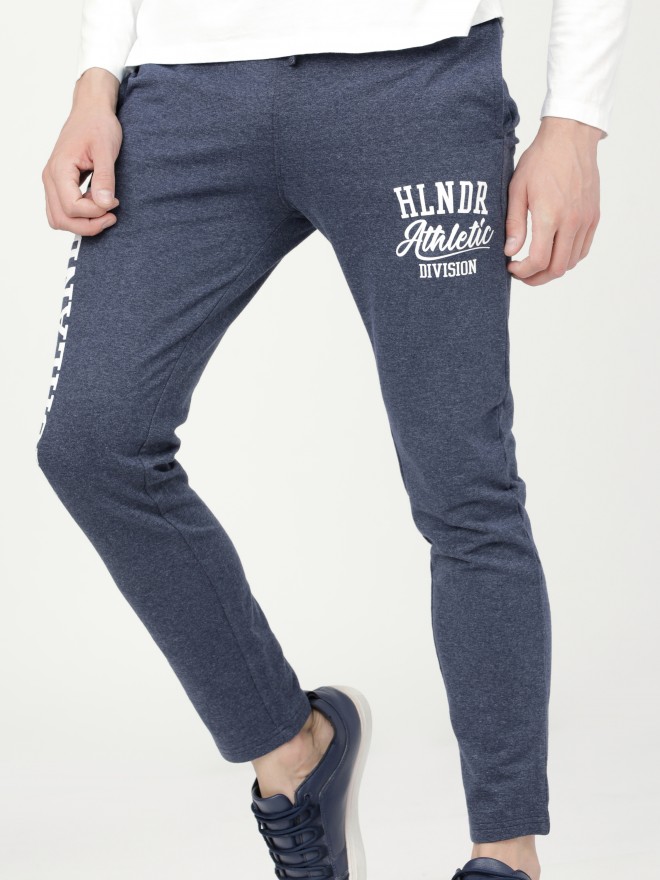 Buy Highlander Navy Slim Fit Track Pants for Men Online at Rs.449