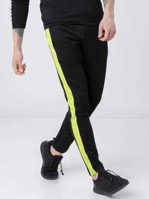 Black Casual Trackpant