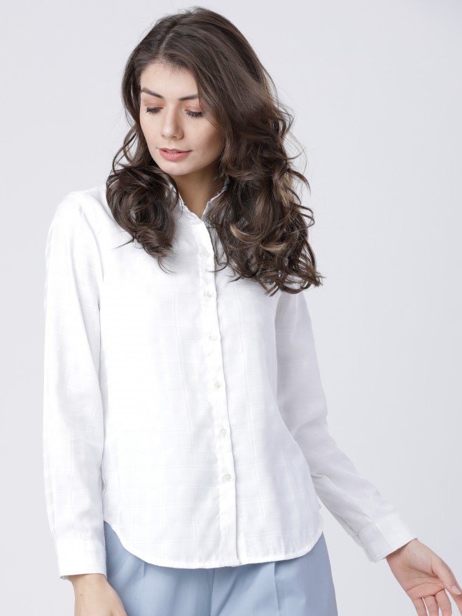 Buy Tokyo Talkies White Basic Shirt for Women Online at Rs.369 - Ketch