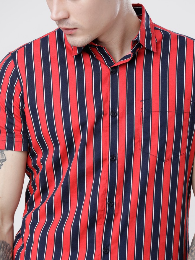 Vertical Striped Shirts - Buy Vertical Striped Shirts online at Best Prices  in India