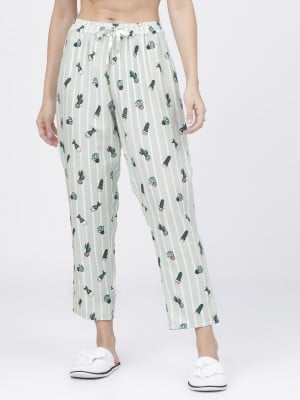 Buy Womens Grey All Over Floral Printed Lounge Pants Online in India at  Bewakoof