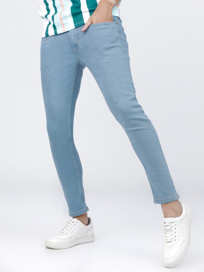 Buy Highlander Light Blue Skinny Fit Jeans for Men Online at Rs.525 - Ketch