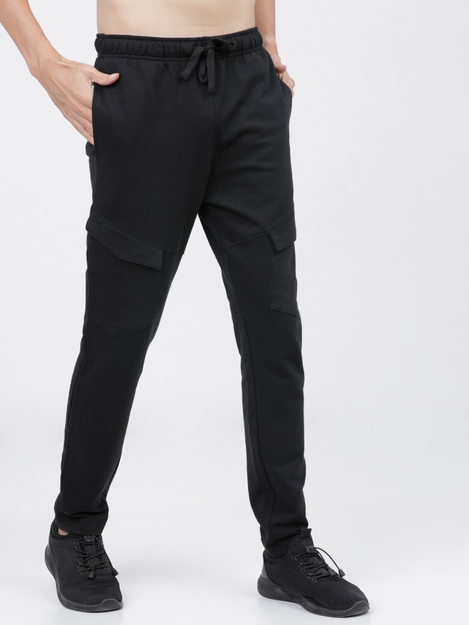 Buy Highlander Black Slim Fit Track Pants for Men Online at Rs.479 - Ketch