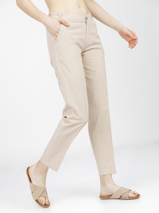 Buy Formal Trousers For Women Online In India At Lowest Prices | Tata CLiQ-anthinhphatland.vn