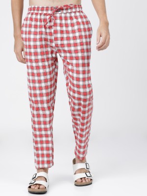 Checked Regular Fit Lounge Pants