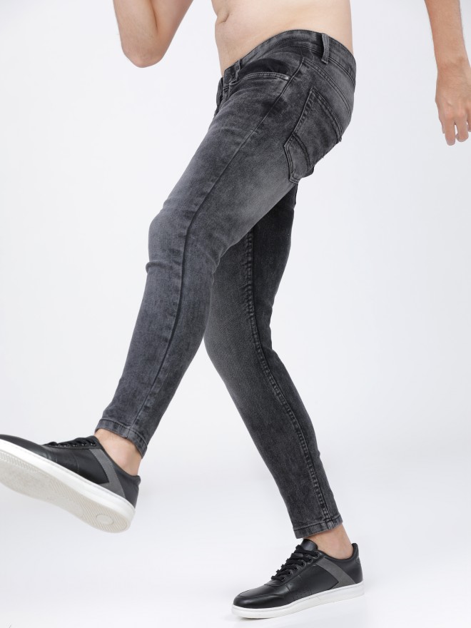 highlander tapered fit men blue jeans