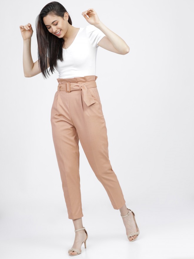 Shop Trousers Collection for Women Online in Egypt | H&M Egypt