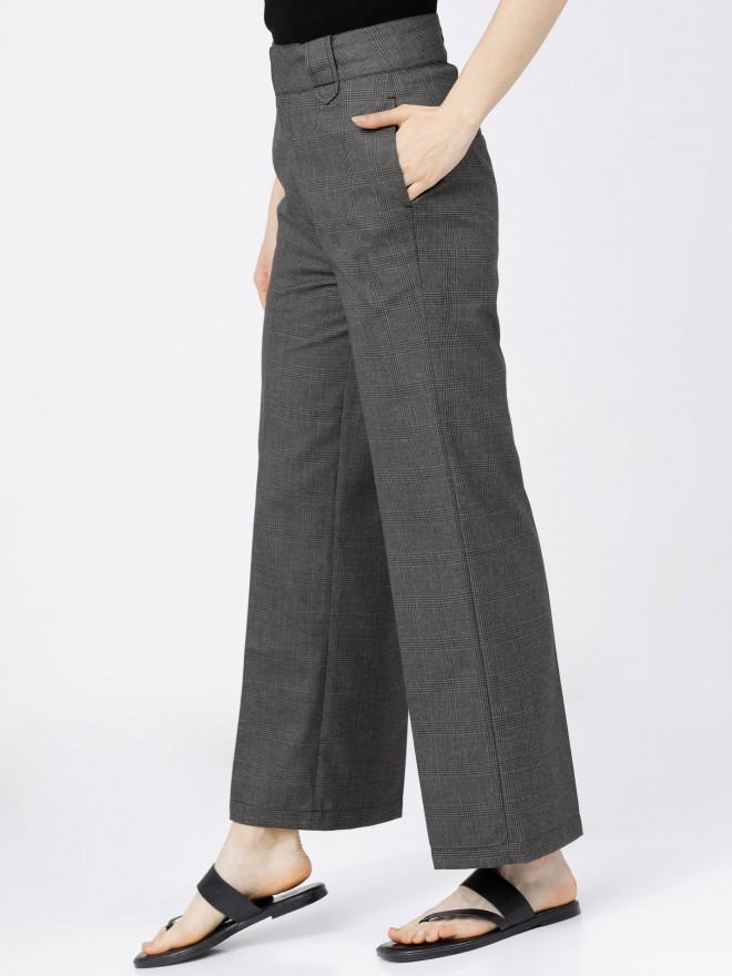 Grey Womens Trousers - Buy Grey Womens Trousers Online at Best Prices In  India | Flipkart.com