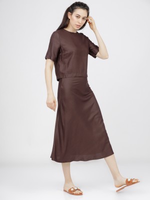 Women Top with Skirt Co-ords