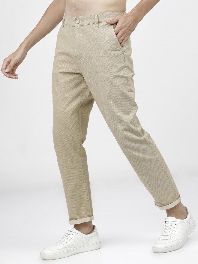 Buy Ketch Tapioca Chinos Trouser for Men Online at Rs.569 - Ketch