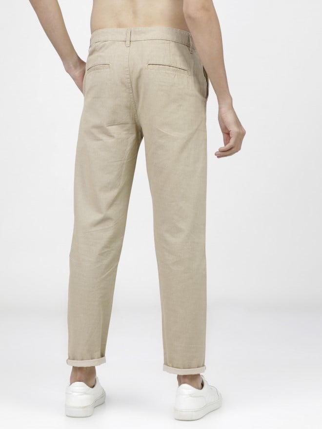 Buy Ketch Tapioca Chinos Trouser for Men Online at Rs.569 - Ketch