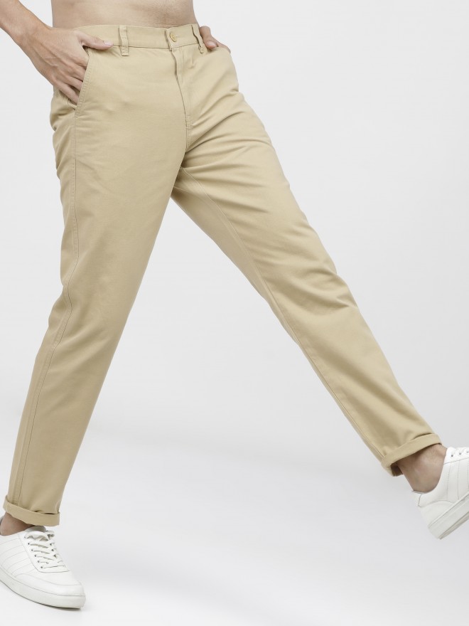 Buy Ketch Latte Chinos Trouser for Men Online at Rs.494 - Ketch