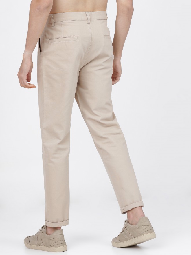 Buy Ketch Doeskin Slim Fit Chinos Trouser for Men Online at Rs.599 - Ketch