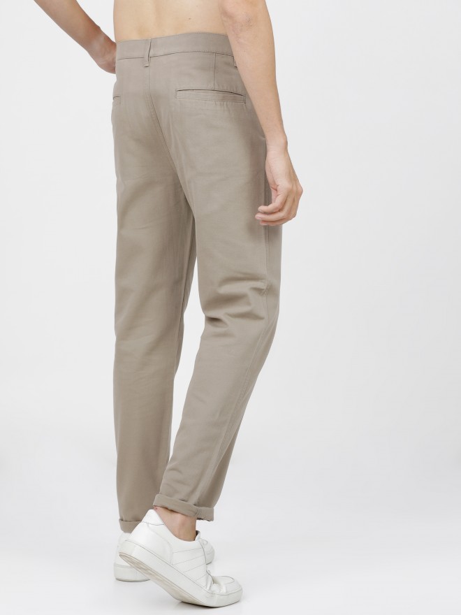 Buy Ketch Desert Taupe Chinos Trouser for Men Online at Rs.659 - Ketch
