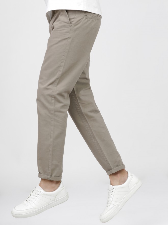 Buy Ketch Desert Taupe Chinos Trouser for Men Online at Rs.555 - Ketch