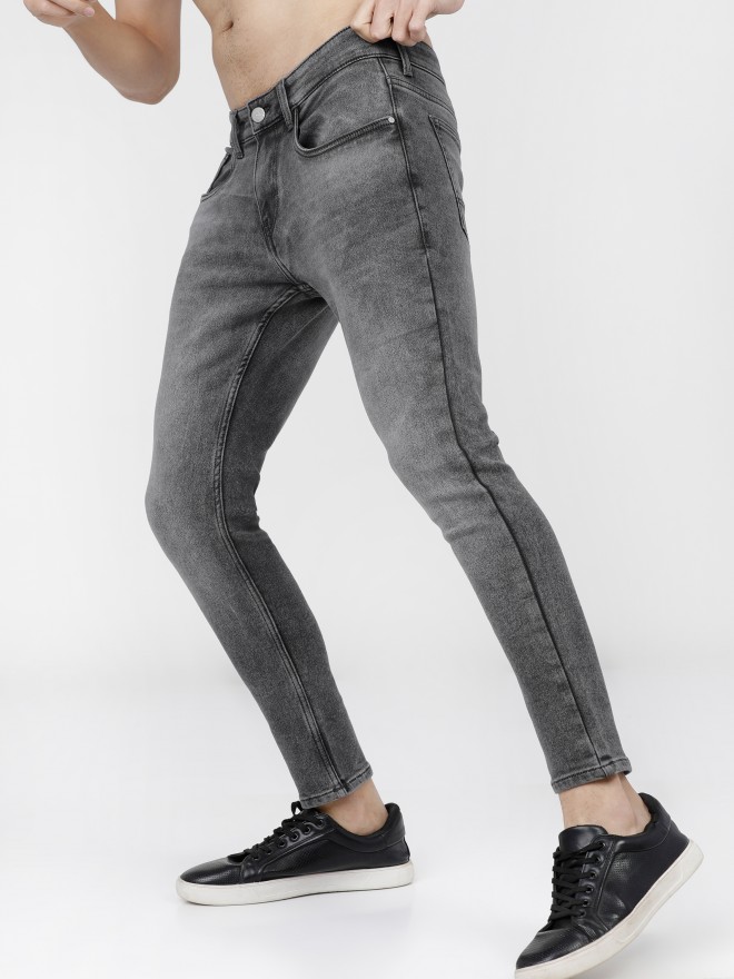 Buy Ketch Grey Skinny Fit Stretchable Jeans for Men Online at Rs.587 ...