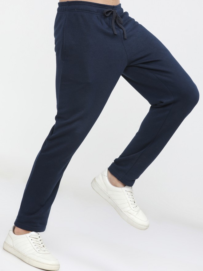 Buy Highlander Navy Blue Slim Fit Track Pants for Men Online at Rs.714 ...
