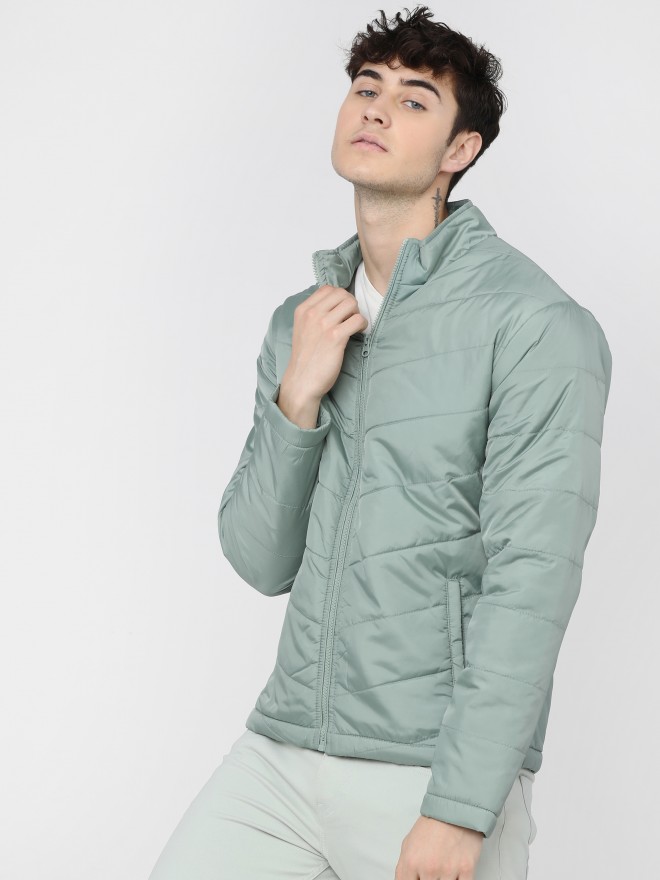 Buy Highlander Green Puffer Jacket for Men Online at Rs.990 - Ketch