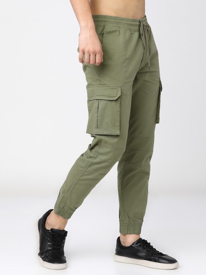 Buy Highlander Tea Regular Fit Solid Casual Trouser for Men Online at  Rs.793 - Ketch