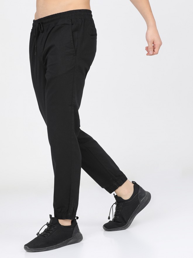 Jain Furnishing Slim Fit Men Black Trousers - Buy Jain Furnishing Slim Fit  Men Black Trousers Online at Best Prices in India | Flipkart.com