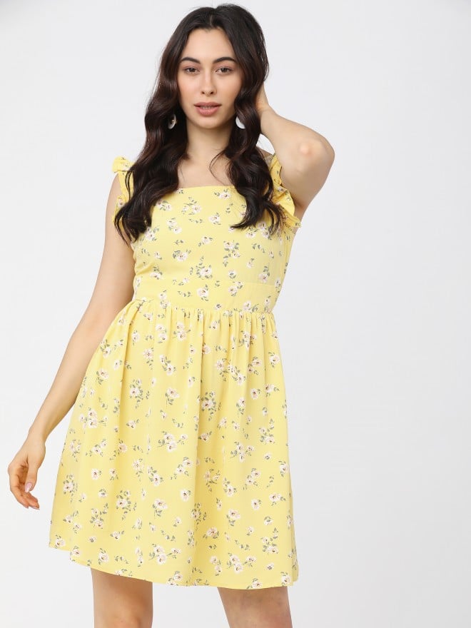 pale yellow dresses for women