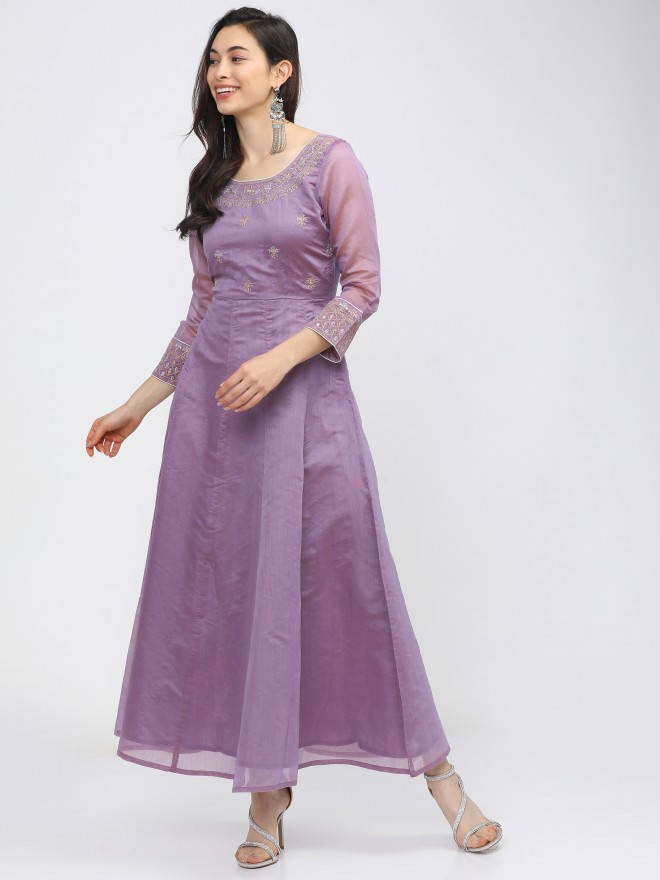 Purple Modest Dress - Etsy