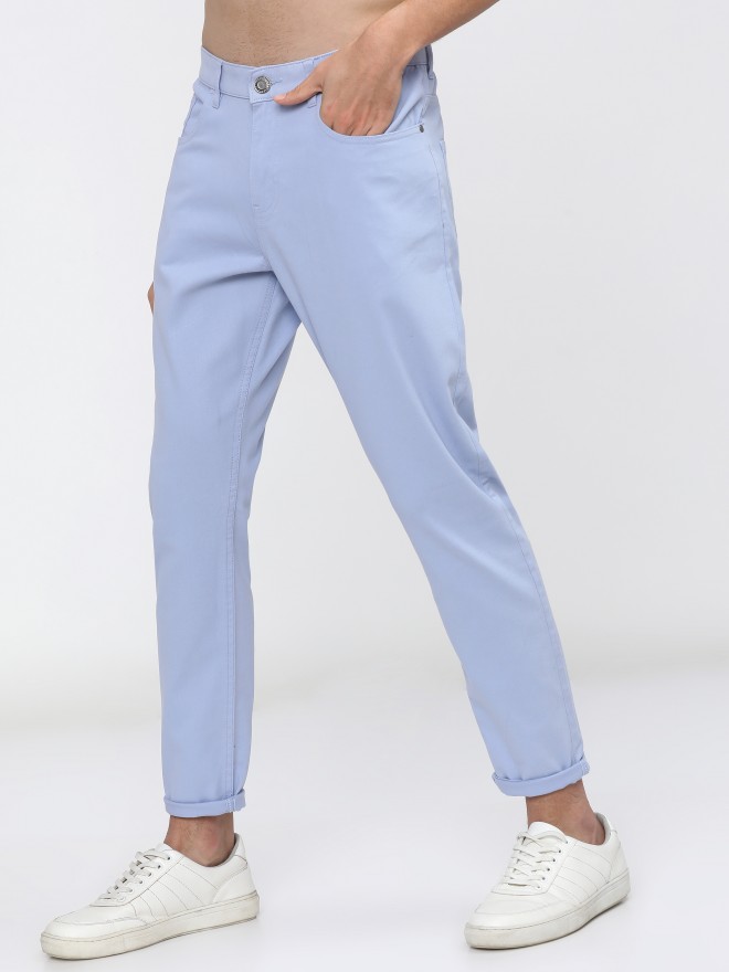 Buy Highlander Blue Heron Chinos Trouser for Men Online at Rs.829 - Ketch
