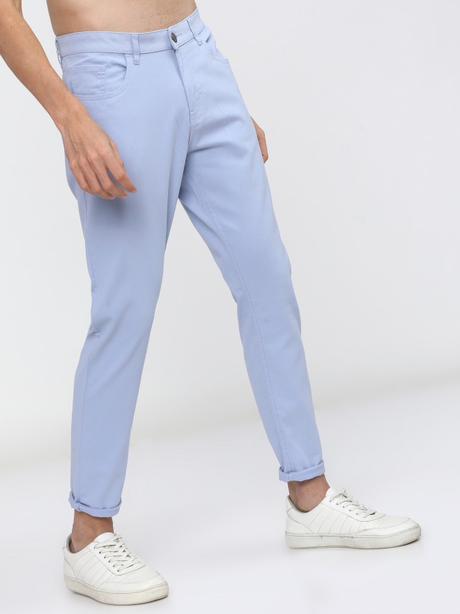 Buy Highlander Blue Heron Chinos Trouser for Men Online at Rs.829 - Ketch