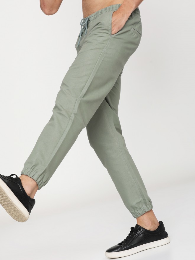 ESPRIT - Mid-rise tapered leg trousers at our online shop-anthinhphatland.vn
