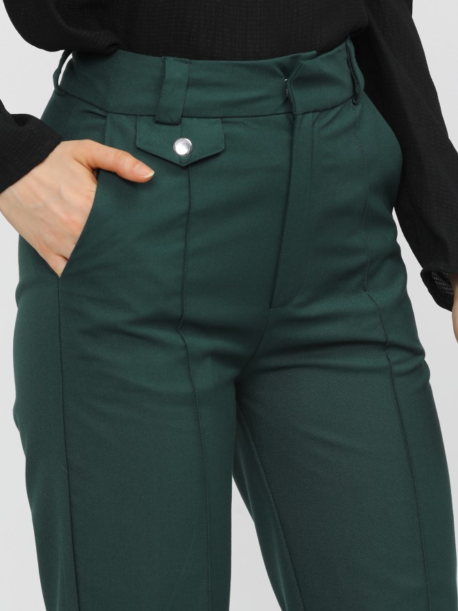 MM6 Maison Margiela - Green Tapered Trousers