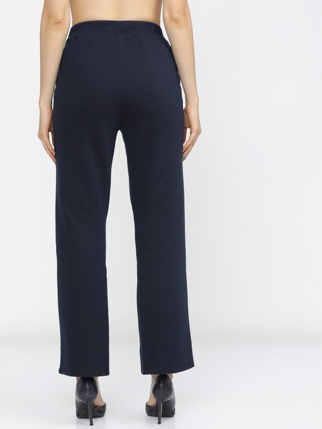 Buy Navy Trousers  Pants for Women by Sugathari Online  Ajiocom