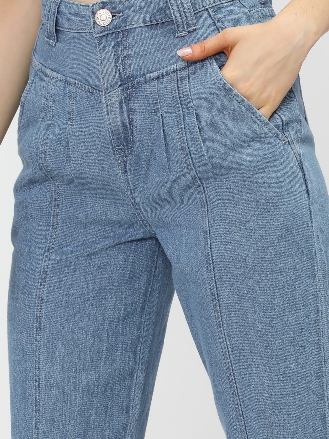 Ladies Denim Trousers Loose Cargo Pants Korean Jeans  Fruugo NO